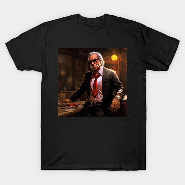 Jean Baudrillard T-Shirt by ComicsFactory